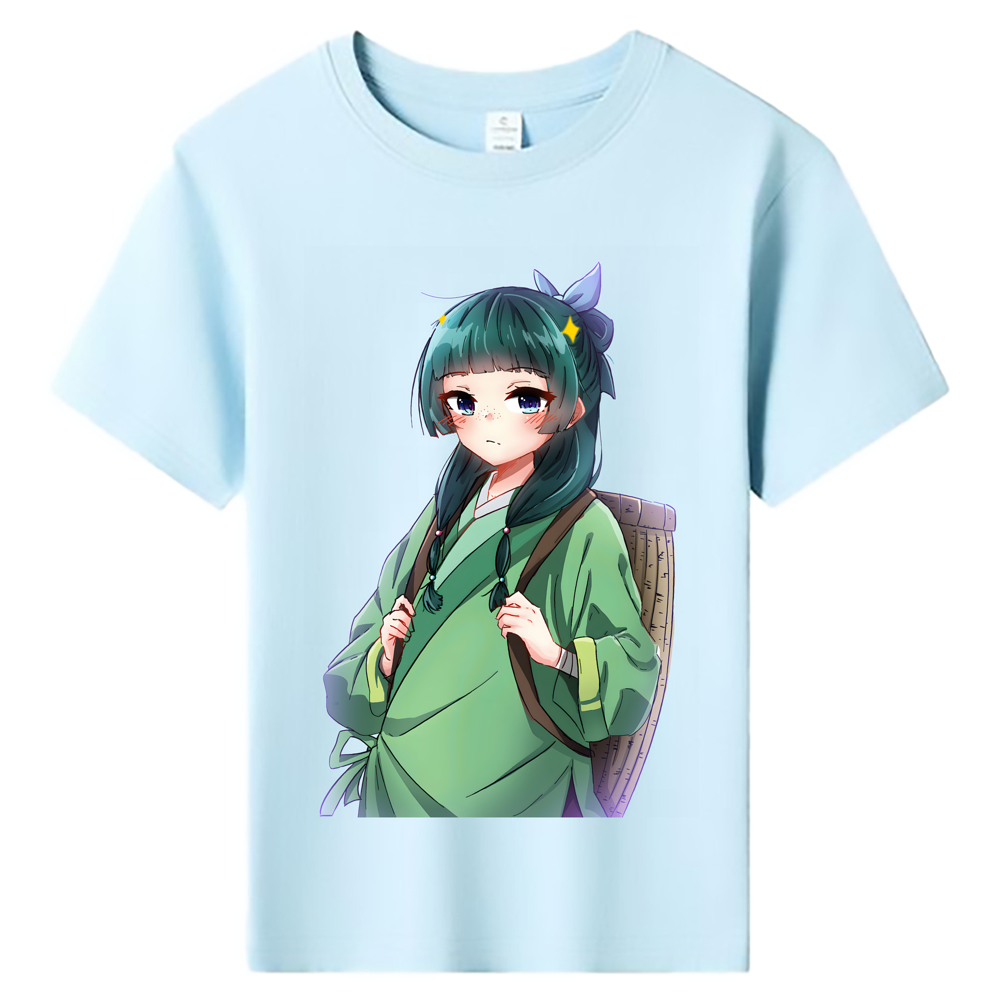 （画像用） 薬屋のひとりごと The Apothecary Diaries 綿100％キッズTシャツ（フロントプリント）